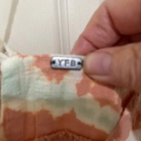 Young, Fabulous, Broke  Boho Maxi dress S, NWOT - Picture 6 of 6